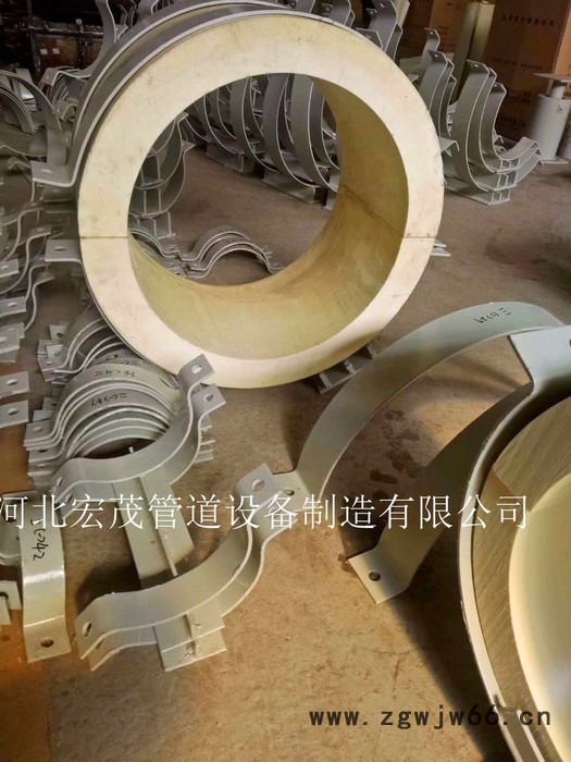 源头厂家 高密度聚氨酯保冷管托 卡箍管道管托 空调保冷管托图3