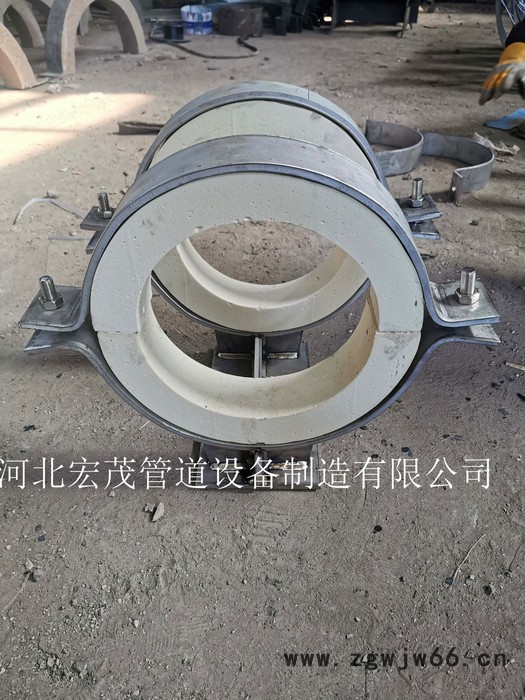 源头厂家 高密度聚氨酯保冷管托 卡箍管道管托 空调保冷管托图4
