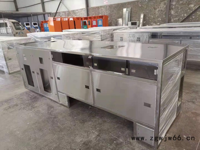 栎锐明 加工定做不锈钢电箱外壳  防水抱箍箱厂家直供 不锈钢电箱外壳加工定制图2