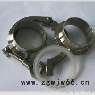 【不锈钢卡箍】不锈钢304卡箍组件卫生级卡箍不锈钢铸造卡箍 中型 材质保证库存充足厂家直接发货图2