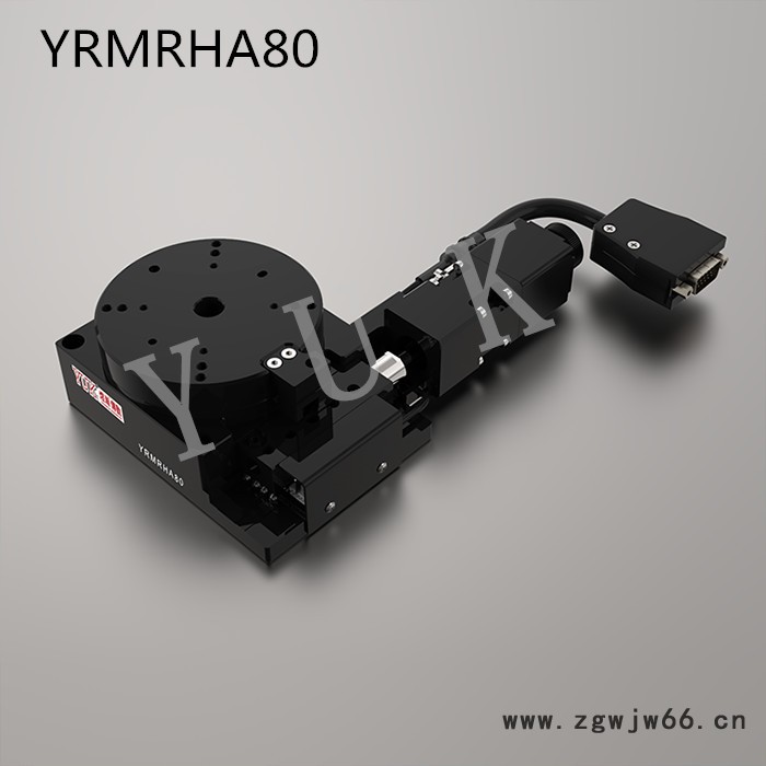 **YUK煜翰 YRMRHA60系列 旋转电动位移台 斜角滚珠轴承图1
