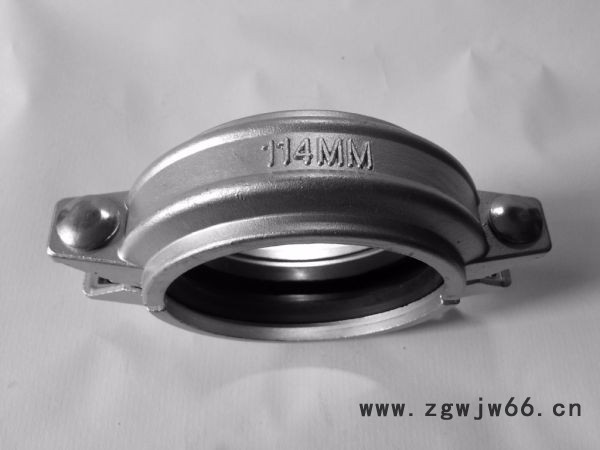 不锈钢沟槽拷贝林卡箍 不锈钢卡箍图2