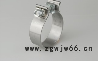 O型卡箍排气管卡箍 排气管连接  耐高温 卡箍 304不锈钢卡箍  强劲的加紧力 拆卸简单 可反复使用图2