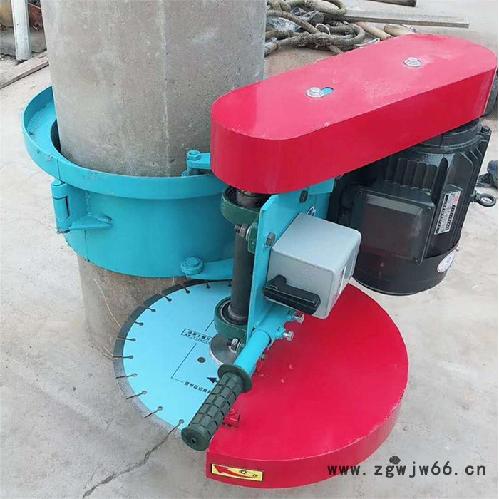 悍博卡箍式管桩桩截桩机 抱箍式水泥桩子截桩机 空心管桩锯桩机图6