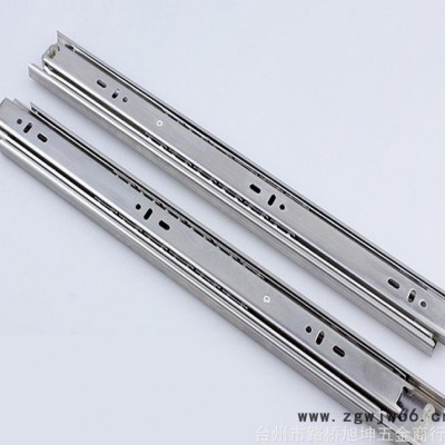 厂家大量18寸抽屉滑轨，三节滚珠滑道，静音滑道