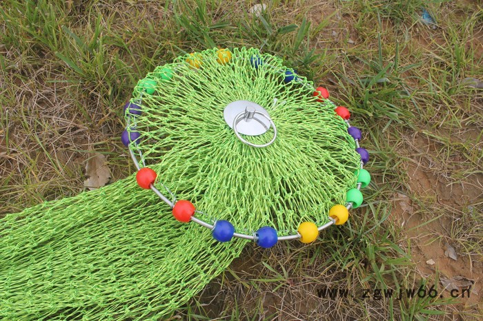 宏达渔具批发防磨珠黑坑鱼护 手工编织抗磨鱼护不锈钢圈滚珠其他垂钓用品图3