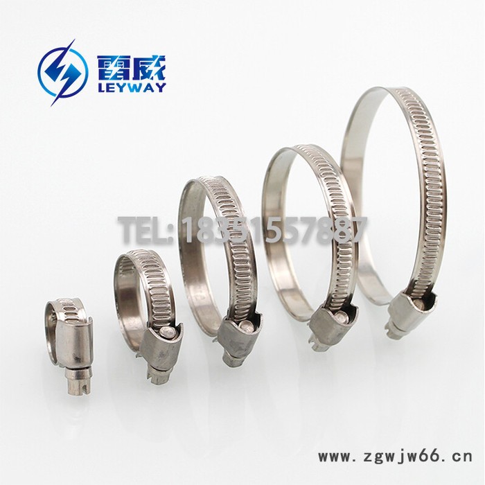 ** 德式喉箍 201 304材质德式卡箍 非标定做 德式卡箍 抱箍 无毛刺不伤手图2