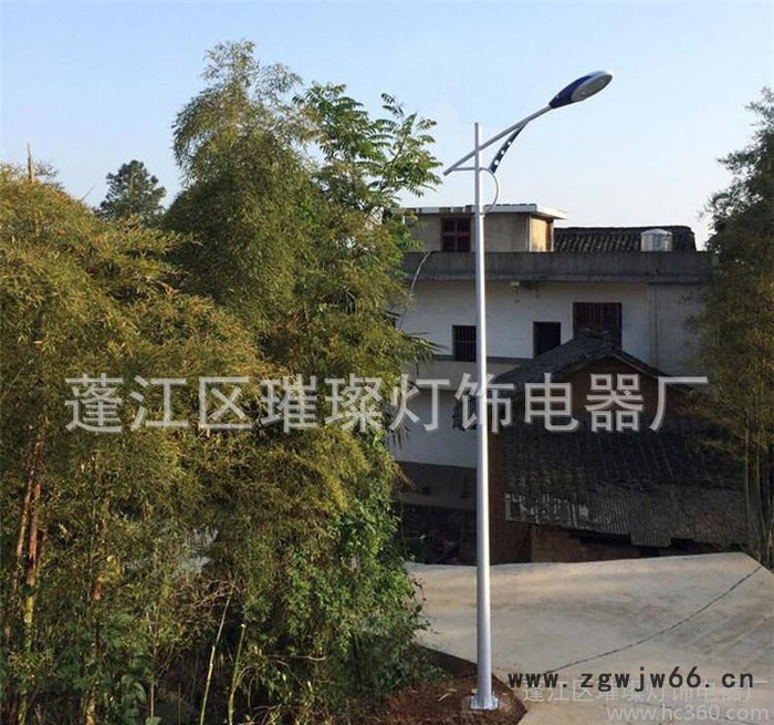 璀璨直销LED市电路灯  新农村LED挑臂路灯全套抱箍改造灯头图3