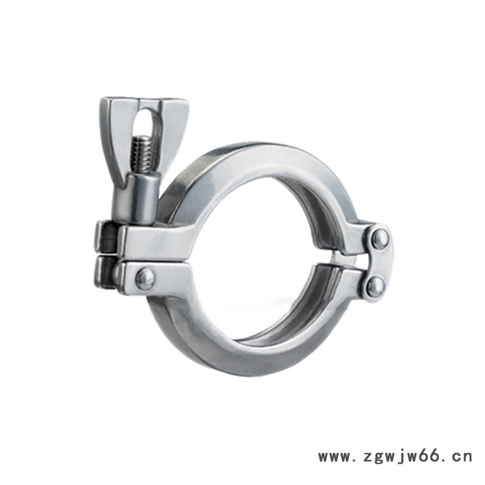 MY DREAM13SF Heavy Duty Double Pin Clamp圆双销卡箍管夹抱箍快装不锈钢卡箍图3