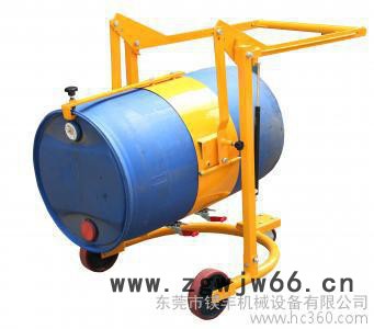 东莞HD80旋转式油桶车-机械式升高翻转、抱箍式抱夹固定图2
