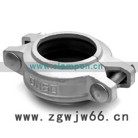 供应clampon不锈钢沟槽卡箍