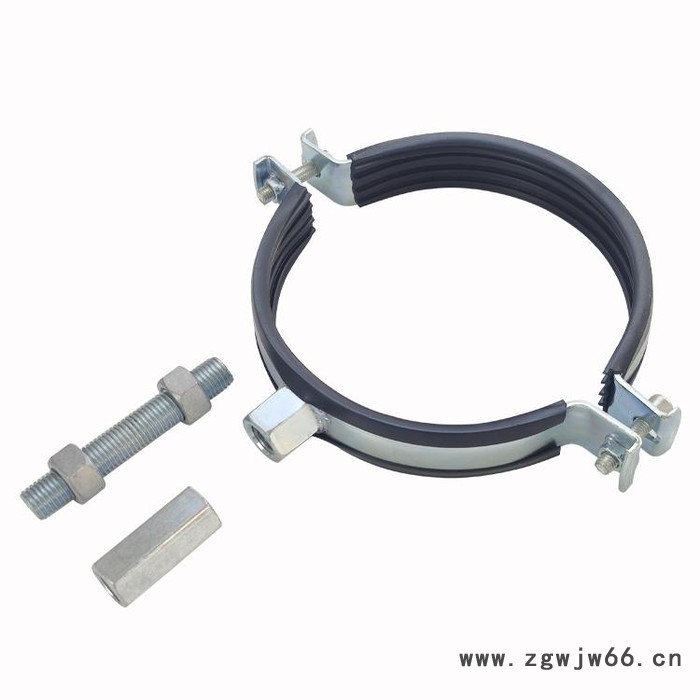 朔涵 扁铁抱箍 抱箍电力金具 异性扁铁抱箍 u型抱箍金具 泄水管抱箍图2