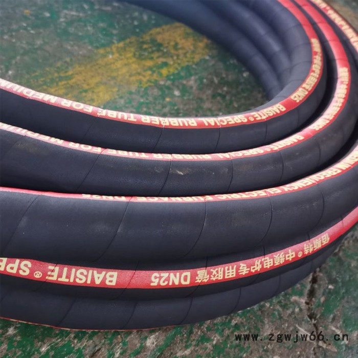 瑞铭 钢厂用水冷电缆抱箍胶管 电厂用绝缘胶管图2