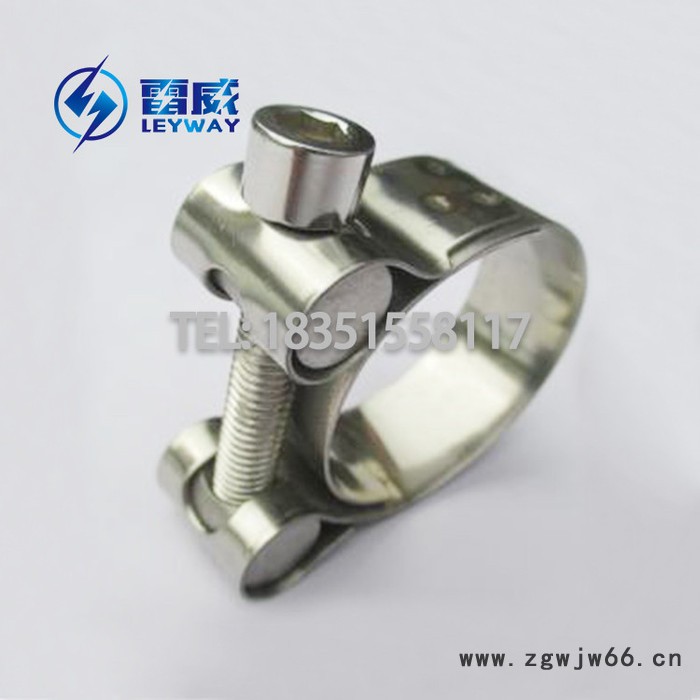 不锈钢强力喉箍 T型强力卡箍 304强力喉箍 加厚欧式卡箍 不锈钢304单头实心强力箍 不锈钢强力空心喉箍图8