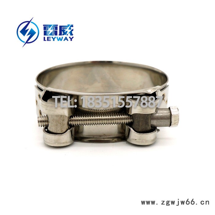 欧式强力喉箍17-356不锈钢304单头实心强力箍T型强力卡箍库存现货图5