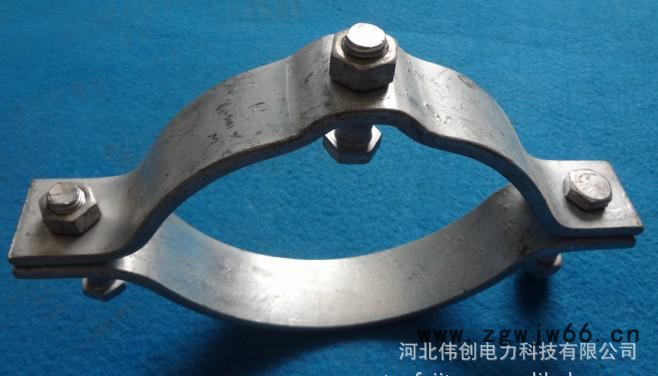 通信吊线抱箍 单吊抱箍 双吊抱箍 拉线抱箍图3