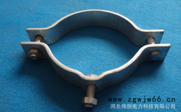 通信吊线抱箍 单吊抱箍 双吊抱箍 拉线抱箍图2