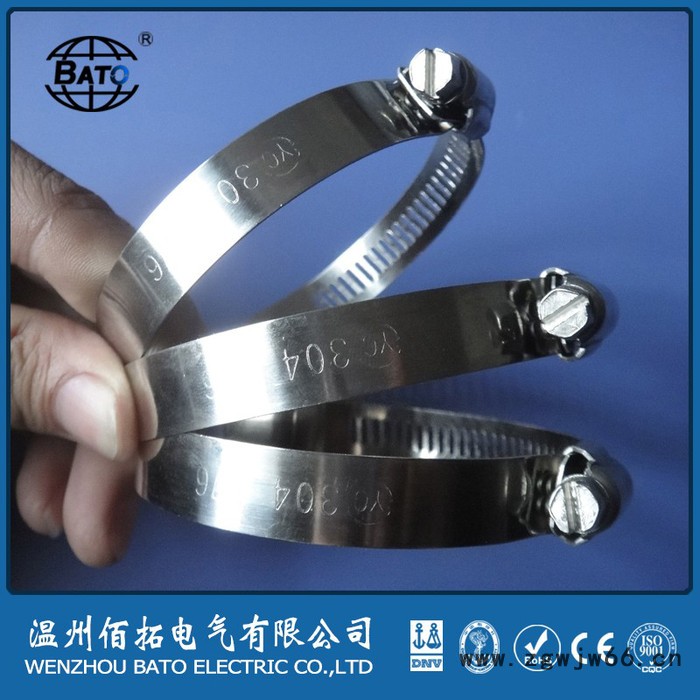 【佰拓电气】批发**不锈钢卡箍、抱箍