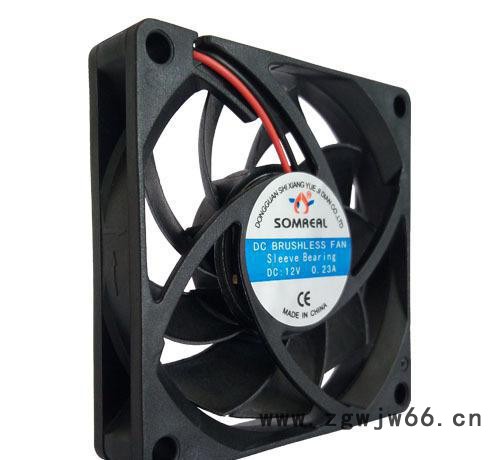 XY7025BL双滚珠12V24V高端直流散热风扇图3