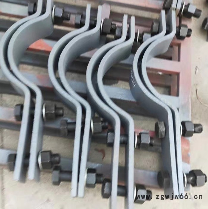 ** 瑞鑫恒通  保温滑动支座 管卡管夹，电厂用杂件，固定支座 管箍 抱箍 DN800图2