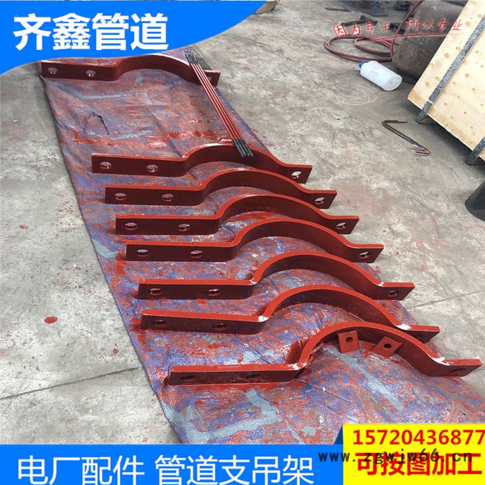 102三孔管夹 C形螺杆管夹 输水管道用管夹抱箍 河北厂家图2