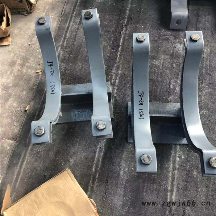 河北供应PS15-A-1-500-400管托 中石油管道滑动支座 双抱箍管座图2