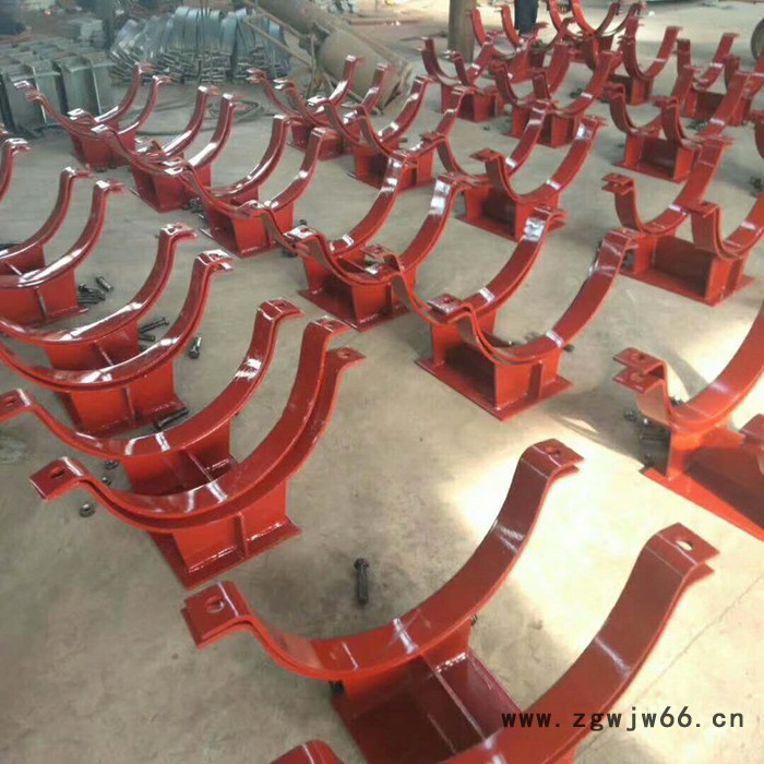 河北供应PS15-A-1-500-400管托 中石油管道滑动支座 双抱箍管座图3