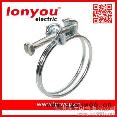 供应隆优双钢丝卡箍喉箍图3