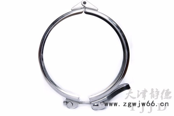津静德 不锈钢V型沟槽式卡箍**量大从优 不锈钢卡箍