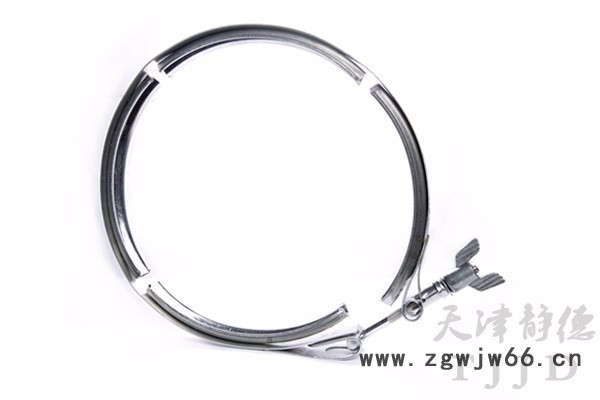 津静德 不锈钢V型沟槽式卡箍**量大从优 不锈钢卡箍图4