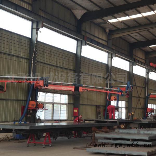 送丝机悬臂架 利用抱箍安装吸尘管道悬臂送丝机参数图8