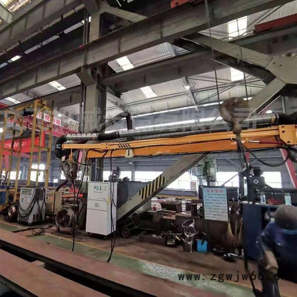 送丝机悬臂架 利用抱箍安装吸尘管道悬臂送丝机参数图6