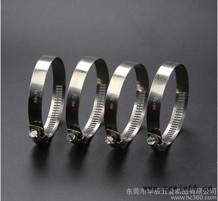 抱箍生产直销 大美式201卡箍不锈钢抛光强力卡箍产地货源非标图3