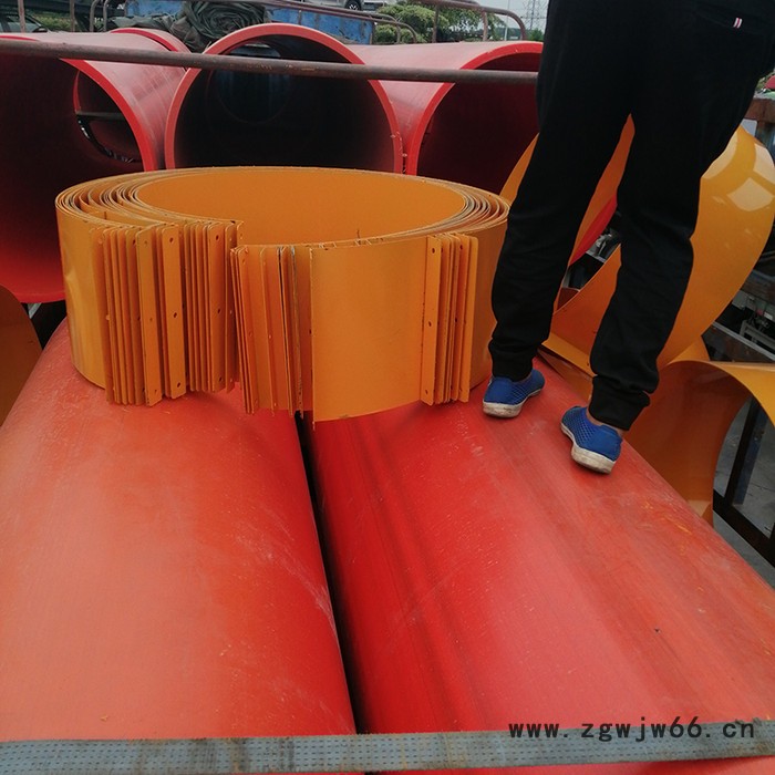 河南漯河贤道管业直销高分子隧道逃生管道抱箍连接图5