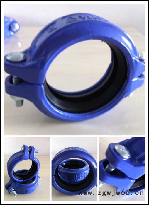 L-35C铸铁低压挠性卡箍   切槽低压管道系统图8