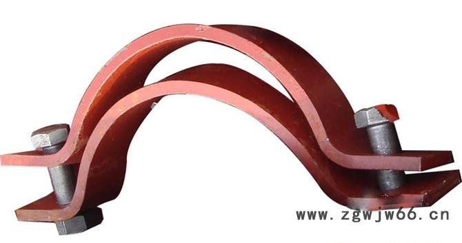 定制各种型号 管夹 管卡 管道支架 滑动支架 平面支架 镀锌管夹 常用Z1 Z2 Z3管夹 管道固定 抱箍 安全夹图6