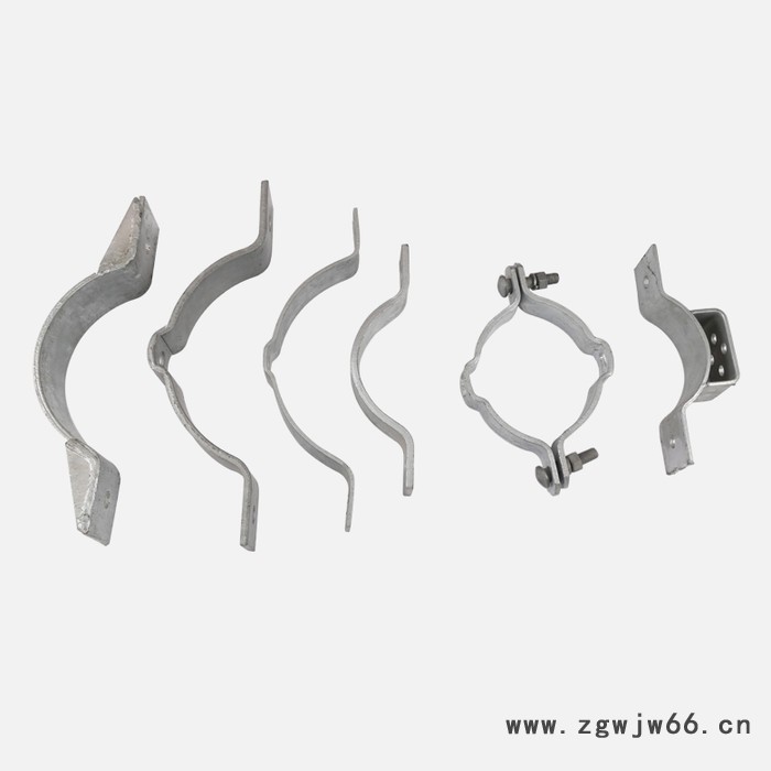 BG6-D190 热镀锌抱箍 半圆抱箍 电力铁附件图5