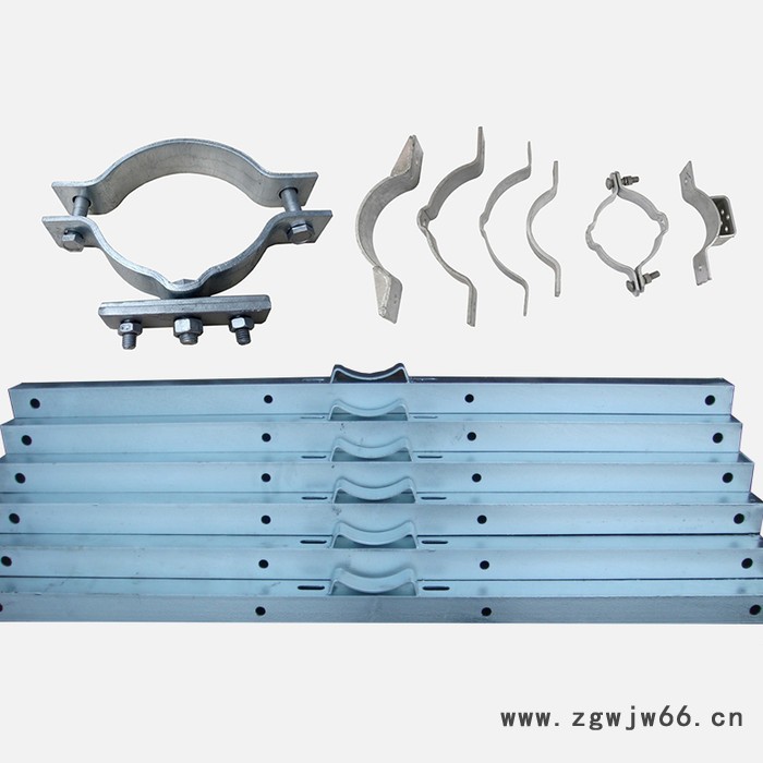 BG6-D190 热镀锌抱箍 半圆抱箍 电力铁附件图1