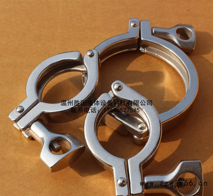 生产销售精铸卡箍 快装组件 卡箍接头图3