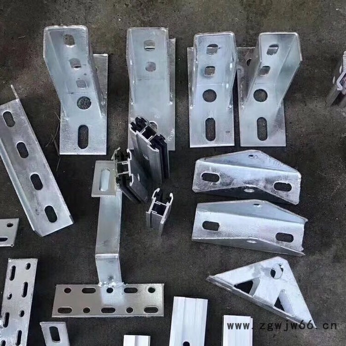 加工光伏抱箍 生产光伏檩条 光伏支架立柱图5