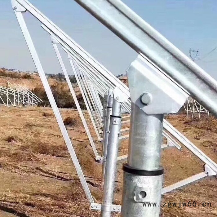 加工光伏抱箍 生产光伏檩条 光伏支架立柱图2