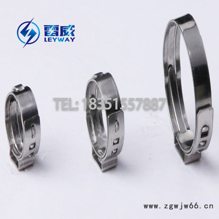 供应不锈钢单耳喉箍 304单耳无极卡箍 防腐蚀性能好单耳卡箍批发 啤酒机卡箍 扎啤机水管卡箍 抱箍厂家专业生产图2