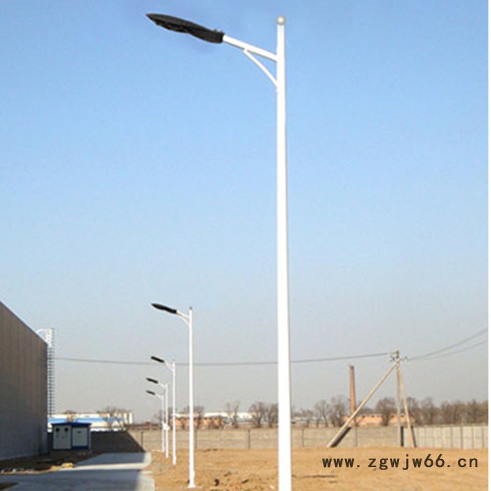 畅园cyzm市电抱箍LED路灯 公路7米平行双臂市电路灯图7