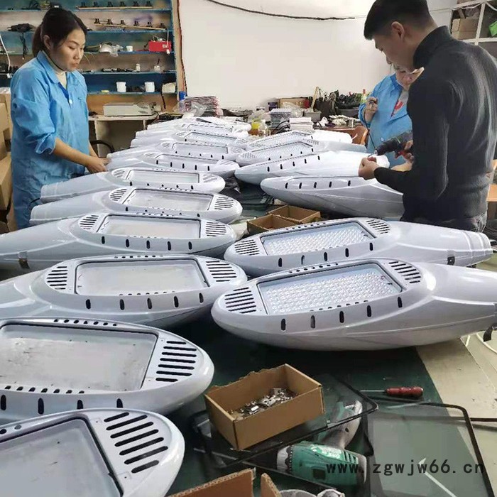 畅园cyzm市电抱箍LED路灯 公路7米平行双臂市电路灯图3