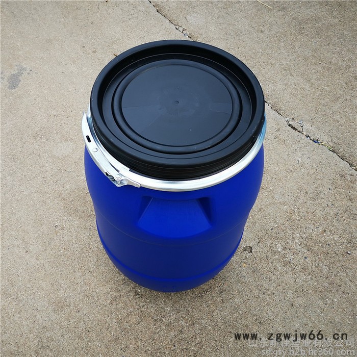 新佳 30升抱箍桶 30公斤塑料桶厂家图2