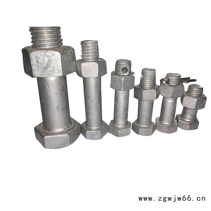 博耀电力器材厂家 高强度铁塔栓电力连接金具U型挂环 直角挂板 铝合金耐张线夹热镀锌铁附件螺栓螺母U型抱箍现货供应图2