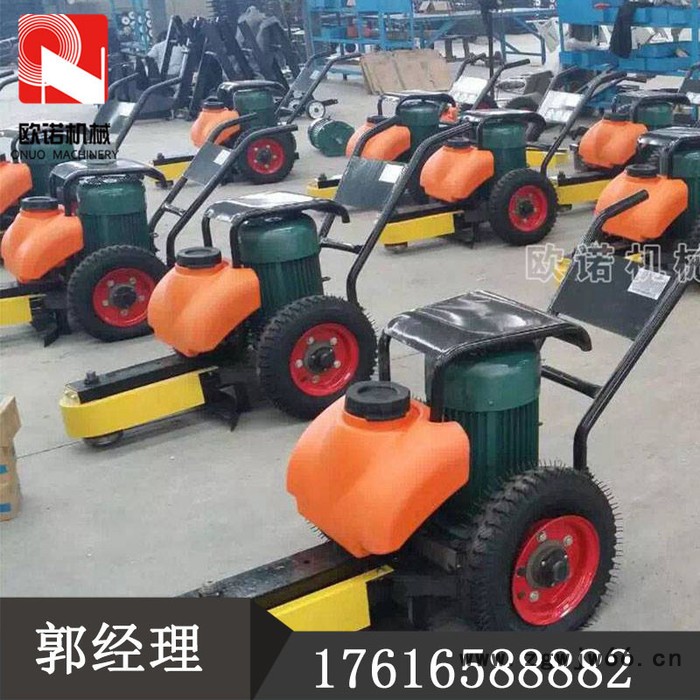 高速混凝土抱箍切桩机 手推式小型水泥钢筋切桩机厂家图2