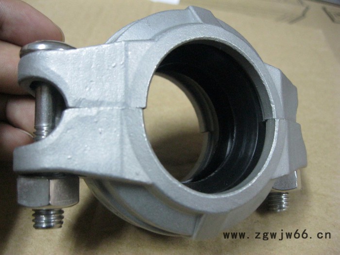 双相钢低压卡物 不锈钢压制管件 杭州卡箍DN50 600PS 不锈钢卡箍图3