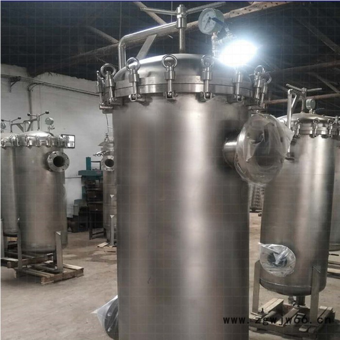 佳洁宝JJB-全系列型号 不锈钢多袋式过滤器抱箍式不锈钢过滤器图2