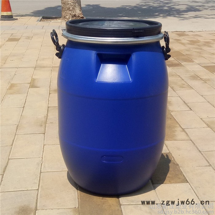 新佳塑业50升抱箍桶50l法兰桶生产厂家图2